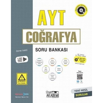 Üçgen Akademi AYT Coğrafya Soru Bankası