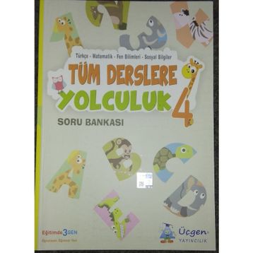 Üçgen Yayıncılık 4. Sınıf Tüm Derslere Yolculuk Soru Bankası