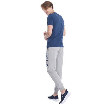 Ucla Lacivert Gayley Bisiklet Yaka Baskılı Erkek T-shirt