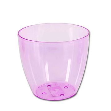Üçsan Orkide 2,2 lt Şeffaf Pembe Saksı