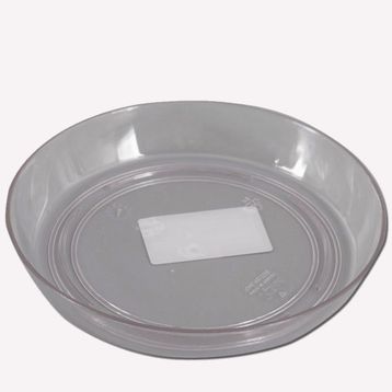 Üçsan Orkide 3 lt Şeffaf Beyaz Saksı Tabağı