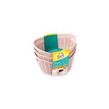 Üçsan Ucs 3927 Örgü Oval Sepet