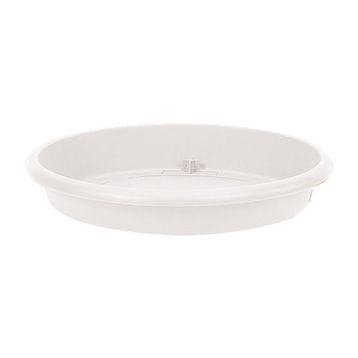 Üçsan Ürgüp 0,5 lt Beyaz Menekşe Saksı Tabağı