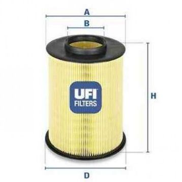 Ufi Focus II III 04 11= Cmax 1.6 TDCI 1.8 TDCI 2.0 TDCI 07 11= Volvo S40 C30 V40 V50 04 Hava Filtresi