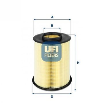 Ufi Focus II III 04 11= Cmax 1.6 TDCI 1.8 TDCI 2.0 TDCI 07 11= Volvo S40 C30 V40 V50 04 Hava Filtresi