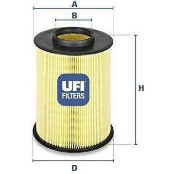 Ufi Focus II III 04 11= Cmax 1.6 TDCI 1.8 TDCI 2.0 TDCI 07 11= Volvo S40 C30 V40 V50 04 Hava Filtresi