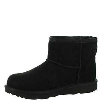 Ugg 1017715K Classic Mini II Siyah Kız Çocuk Bot