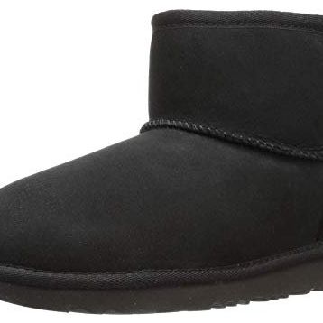 Ugg 1017715K Classic Mini II Siyah Kız Çocuk Bot