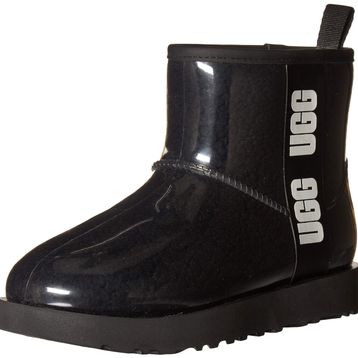 UGG Classic Clear Mini 1113190-BLK Siyah Kadın Bot