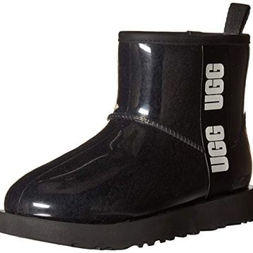 UGG Classic Clear Mini 1113190-BLK Siyah Kadın Bot