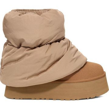 UGG Classic Mini Dipper Puffer 1158275-AHS Amphora Chestnut Bej Kahverengi Kadın Bot