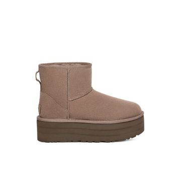 UGG Classic Mini Platform 1134991-SKP Smoke Plume Gri Kadın Bot