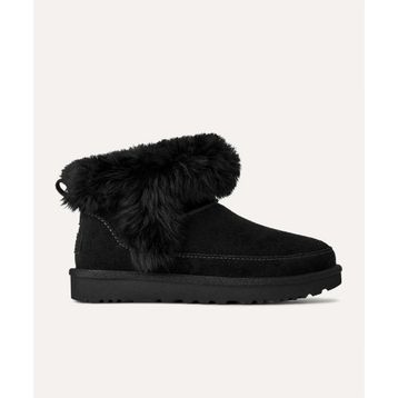 UGG Classic Ultra Mini Chalet 1173832-BLK Siyah Kadın Bot