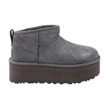 UGG Classic Ultra Mini Platform 1135092-CHRC Kadın Gri Bot