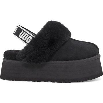 UGG Funkette 1113474-BLK Siyah Kadın Terlik
