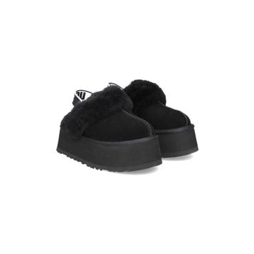 UGG Funkette 1113474-BLK Siyah Kadın Terlik
