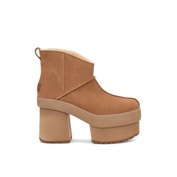 UGG New Heights Platform Mini 1157910-CHE Chestnut Taba Kadın Bot