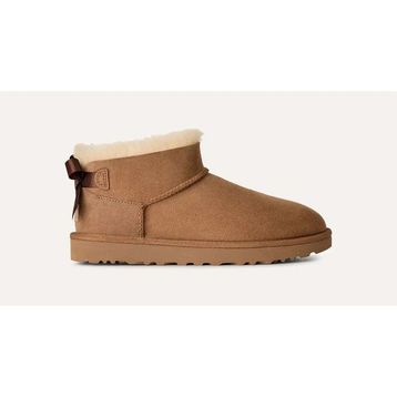 UGG Ultra Mini Bailey Bow 1185491-CHE Chestnut Taba Kadın Bot