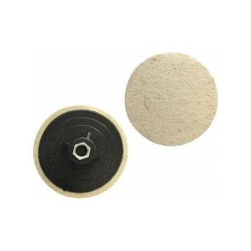 UGR M14 01907 115 mm Metal Mermer Parlatma Polisaj Keçesi Matkap Aparatı