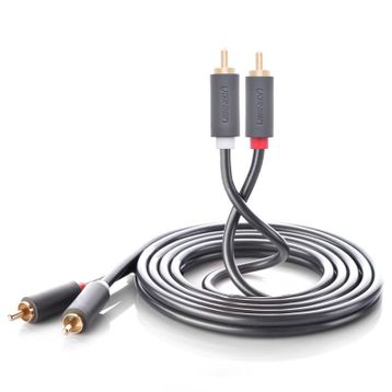 Ugreen 1.5 mt 2 RCA to 2 RCA Ses Kablosu