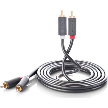 Ugreen 1.5 mt 2 RCA to 2 RCA Ses Kablosu