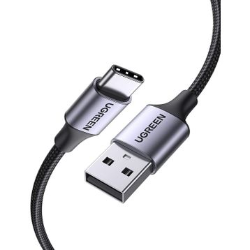 Ugreen 1 m Örgülü Type-C Şarj ve Data Kablosu