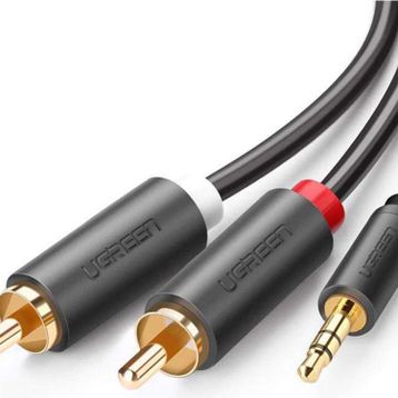 Ugreen 2 RCA 3.5 mm 2 m Aux Ses Kablosu