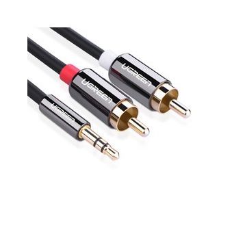 Ugreen 3.5 mm 1 mt Aux 2 RCA Ses Kablosu