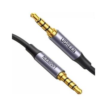 Ugreen 3.5 mm 3 m Hi-fi Erkek To Erkek Trrs Aux Ses Ve Mikrofon Kablosu
