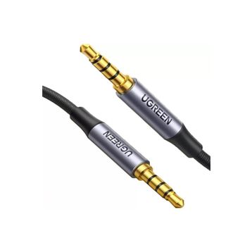 Ugreen 3.5 mm 3 m Hi-fi Erkek To Erkek Trrs Aux Ses Ve Mikrofon Kablosu