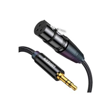 Ugreen 3.5 mm to XLR 1 mt Örgülü Mikrofon Ses Kablosu