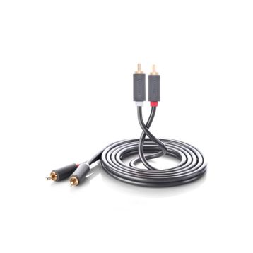 Ugreen 3 m 2 RCA to 2 RCA Ses Kablosu