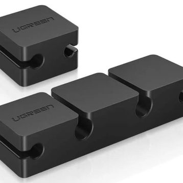 Ugreen 4 + 2 Kanallı Silikon Kablo Düzenleyici Organizer