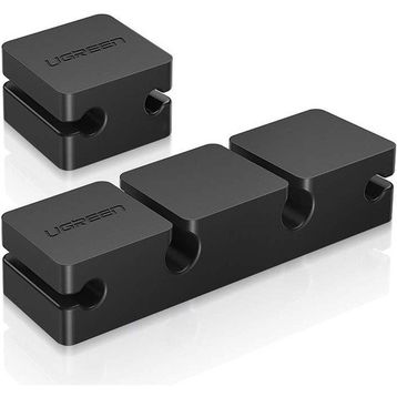 Ugreen 4 + 2 Kanallı Silikon Kablo Düzenleyici Organizer