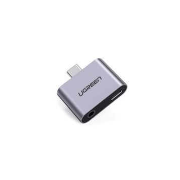 Ugreen Alüminyum Type-C To 3.5 mm Aux Type-C Dönüştürücü