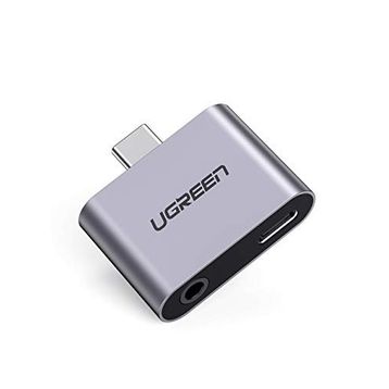 Ugreen Alüminyum Type-C To 3.5 mm Aux Type-C Dönüştürücü