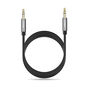 Ugreen AV119 1 mt 3.5 mm 90° Flat Aux Ses Kablosu