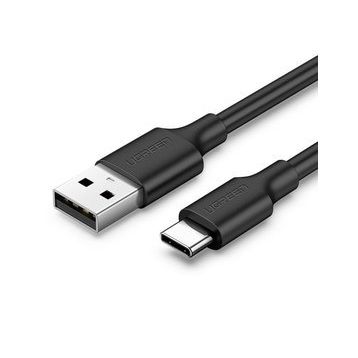 Ugreen Beyaz 50 cm Örgülü USB Type-C Şarj ve Data Kablosu