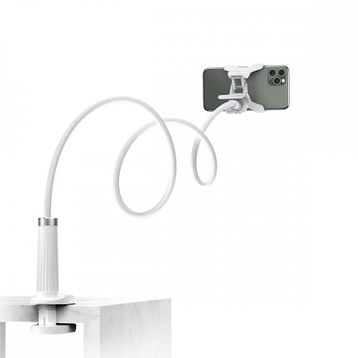 Ugreen Beyaz 90 cm Flexible Esnek Yatak Masa Telefon Tutucu