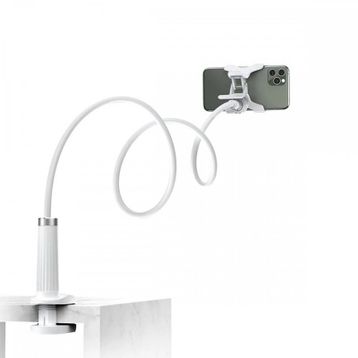 Ugreen Beyaz 90 cm Flexible Esnek Yatak Masa Telefon Tutucu