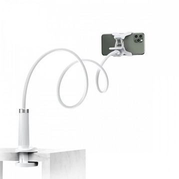 Ugreen Beyaz 90 cm Flexible Esnek Yatak Masa Telefon Tutucu