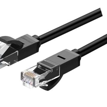 Ugreen CAT6 Siyah 1 m Ethernet Kablosu