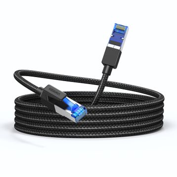 Ugreen CAT8 RJ45 15 m Naylon Ethernet Kablosu