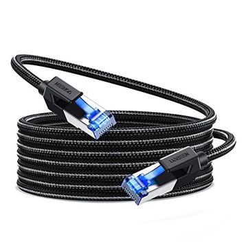 Ugreen CAT8 RJ45 15 m Naylon Ethernet Kablosu