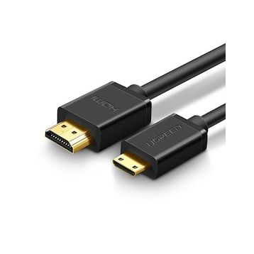 Ugreen Mini HDMI to HDMI 4K 60Hz v1.4 1.5 mt Ses ve Görüntü Aktarım Kablosu