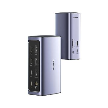 Ugreen RJ45 Type-C 12 Çıkışlı 8K HDMI Gen 3.1 Çalışma İstasyonu