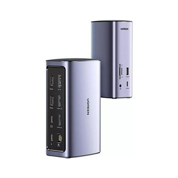 Ugreen RJ45 Type-C 12 Çıkışlı 8K HDMI Gen 3.1 Çalışma İstasyonu