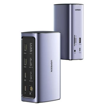 Ugreen RJ45 Type-C 12 Çıkışlı 8K HDMI Gen 3.1 Çalışma İstasyonu