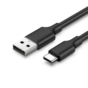 Ugreen Siyah 50 cm USB Type-C Şarj ve Data Kablosu