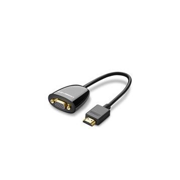 Ugreen Siyah HDMI to VGA Dişi Çevirici Adaptör
